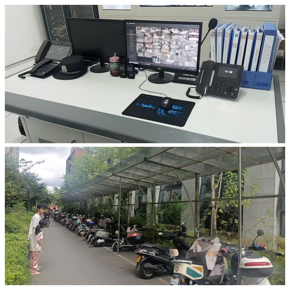 圖 整改后的設(shè)備間、小區(qū)停車棚.jpg